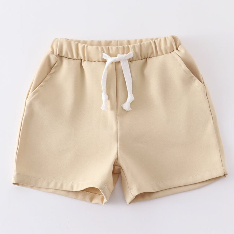 Gibson Chino Pocket Shorts - Beige - Gibs+Grady