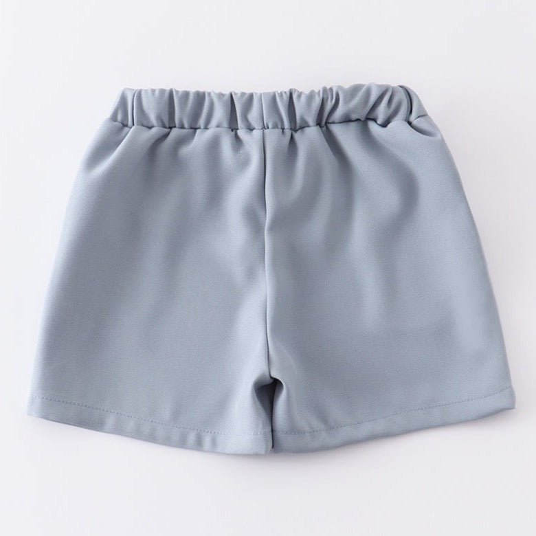 Gibson Chino Pocket Shorts - Blue - Gibs+Grady