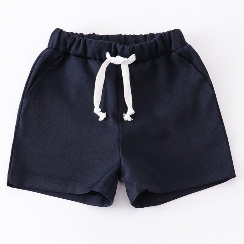 Gibson Chino Pocket Shorts - Navy - Gibs+Grady