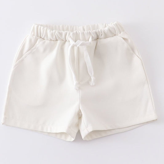 Gibson Chino Pocket Shorts - White - Gibs+Grady