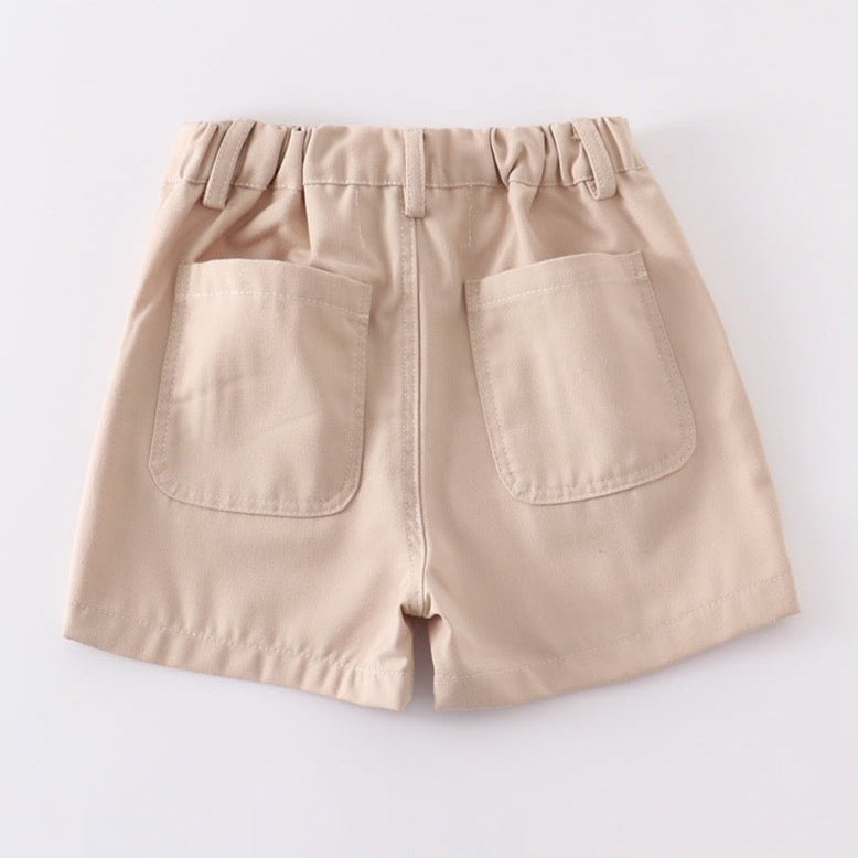 Gibson Khaki Cargo Shorts - Gibs+Grady