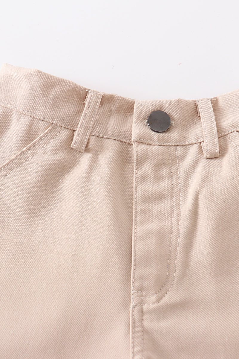 Gibson Khaki Cargo Shorts - Gibs+Grady