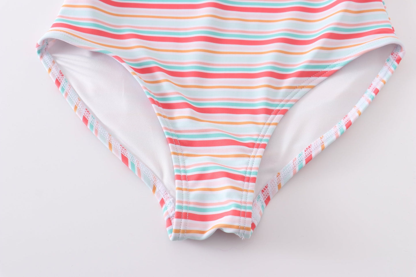 Maggie Rainbow Stripe Strap Swimsuit UPF50+ - Gibs+Grady