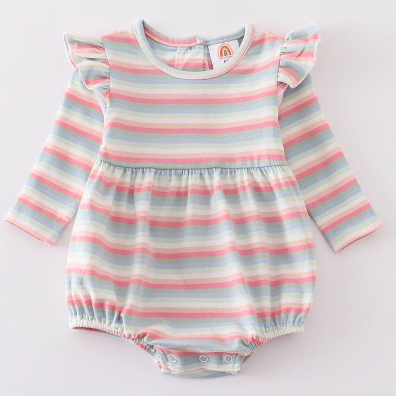 Nicole Ruffle Girl Romper - Gibs+Grady