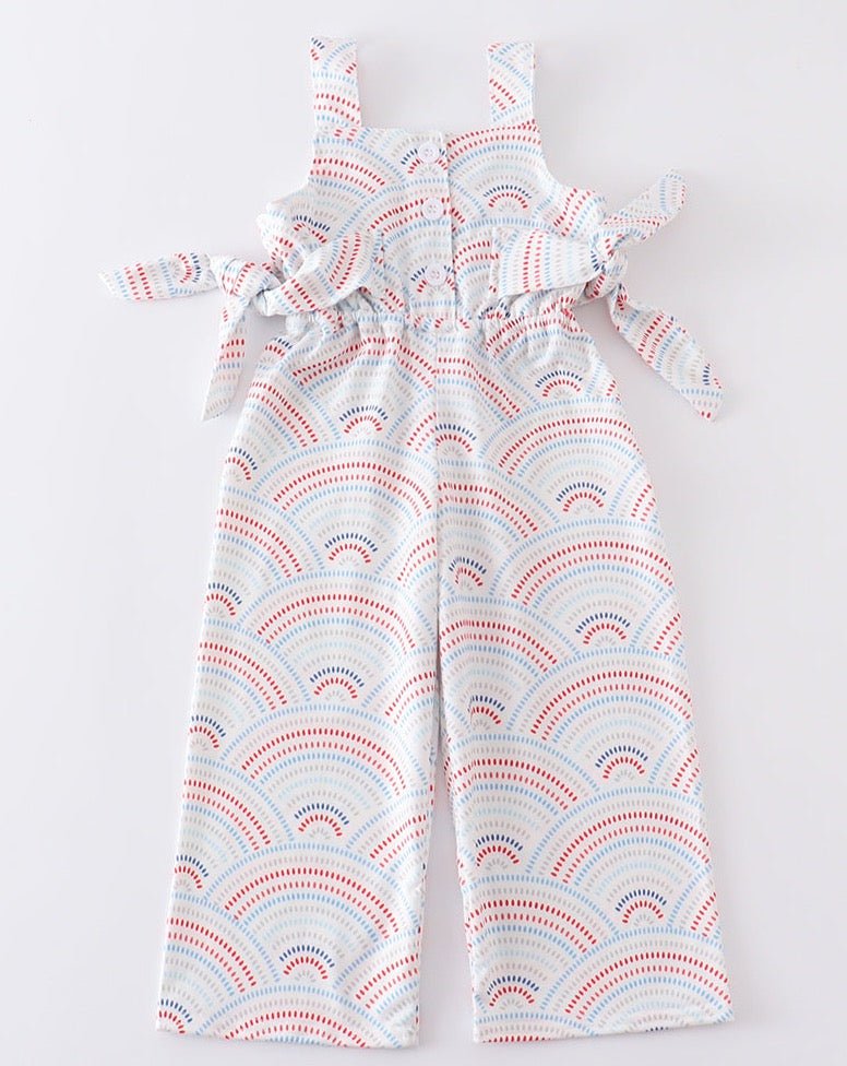 Rainbow Print Girl Jumpsuit - Gibs+Grady