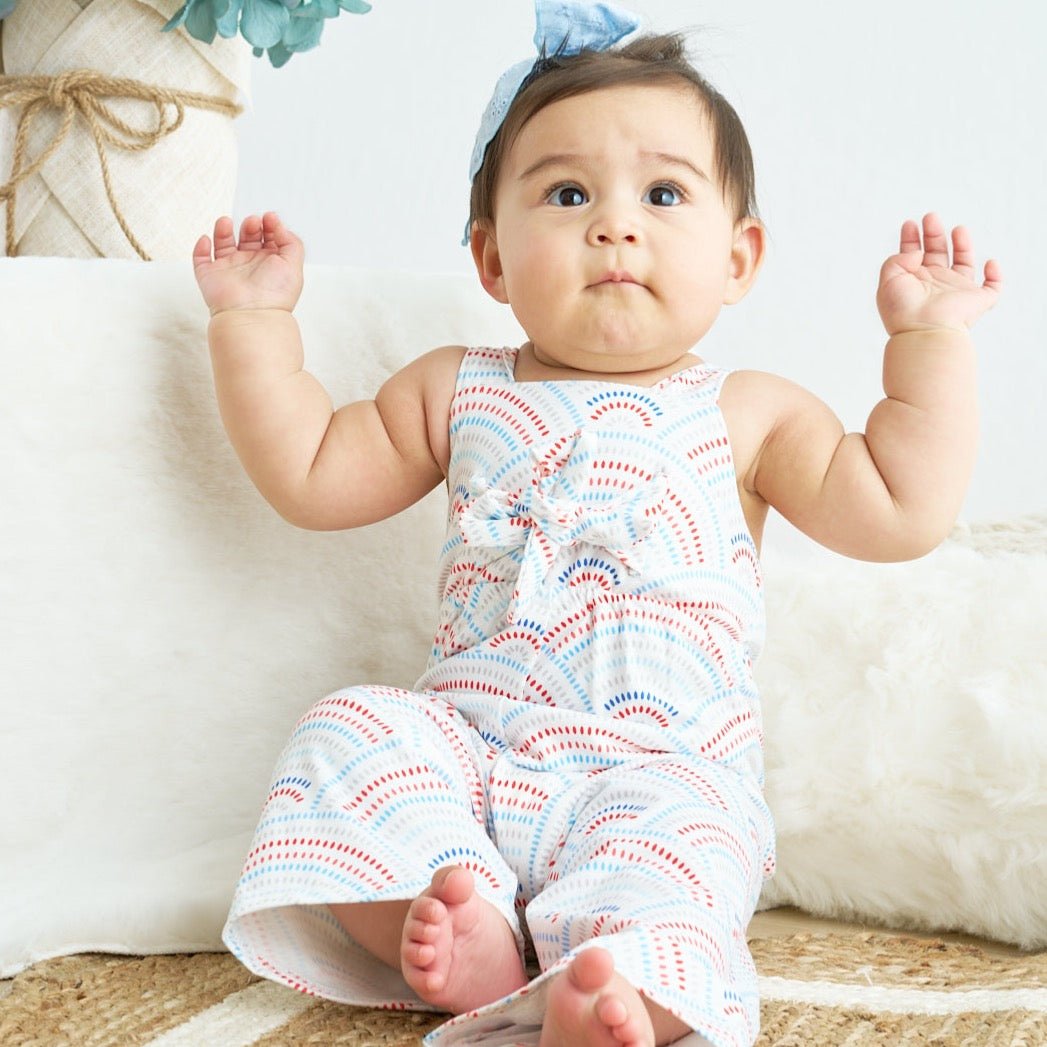 Rainbow Print Girl Jumpsuit - Gibs+Grady