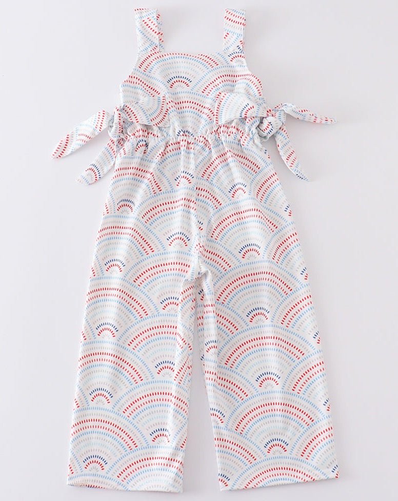 Rainbow Print Girl Jumpsuit - Gibs+Grady