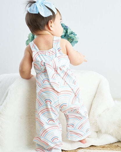 Rainbow Print Girl Jumpsuit - Gibs+Grady