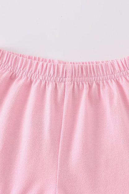 Ruffle Shorts - Blush - Gibs+Grady