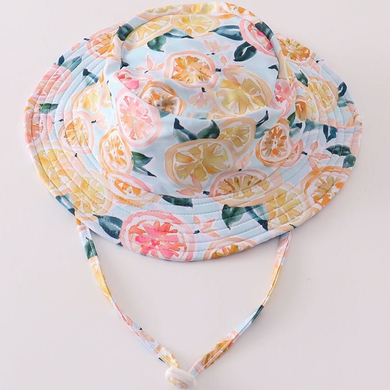 Sun Hat - Lemon Print - Gibs+Grady