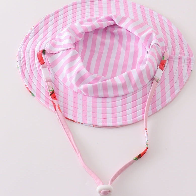 Sun Hat - Strawberry Print - Gibs+Grady